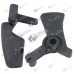 Buton acceleratie drujba Stihl 210, 230, 250, 290, 310, 390, 440, 460, 021, 023, 025, 029, 039, 044, 046 Set (sus si jos)